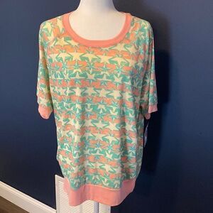 LULAROE Jane Knit Star Top NWT